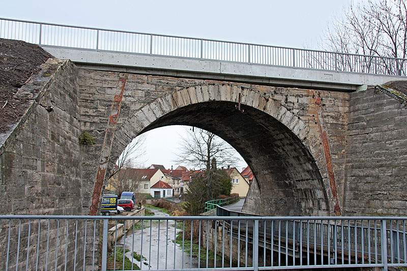 Eisenbahnüberführung Salzabrücke, Thüringen © DB InfraGO AG